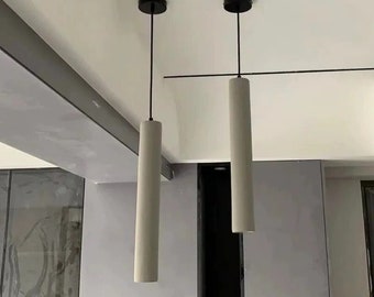 LED Cement Hanglamp | Modern Scandinavisch ontwerp | Hanglamp | Decoratief lichtarmatuur | Ideaal voor slaapkamer | Restauratie | Eiland