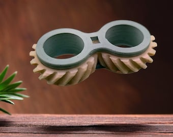 Gear Fidget Toy | Ring Toy for Stress Relief at School and Office | Gift for Kids and Adults | ASMR