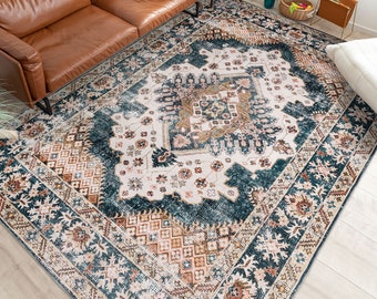 stylish handmade rug| large washable rugs| area rugs for bedroom n living room| modern Persian rug| mini area rug| floor rug for home decor