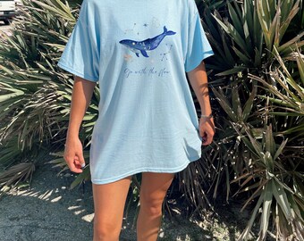 Orca shirt Ocean Inspired Style Mermaid Core Whale Shirt Coconut Girl Mermaidcore Clothing Stay Salty Beachy Shirt Respect our Oceans Shirt