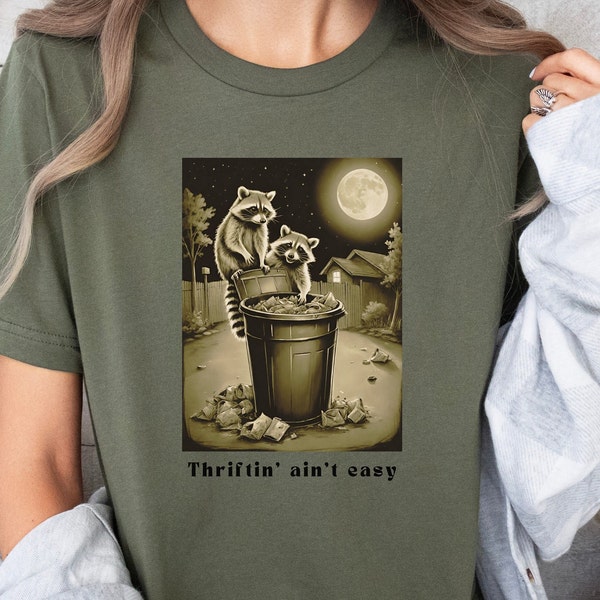 Granola Girl Aesthetic Gorpcore Weirdcore Top Selling T Shirts Granola Girl Shirt Coquette Top Van Life Camping Gear Funny Racoon Shirt