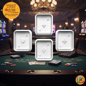 Juego de cortadores de galletas – Juego de naipes (4 piezas)