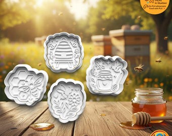 Honeybee Cookie Cutter Set (4 pieces)