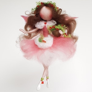 Fairy Mini Elf Angel Needle Felted Waldorf Inspired
