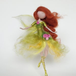Fairy Elf Angel Needle Felted Waldorf Inspired