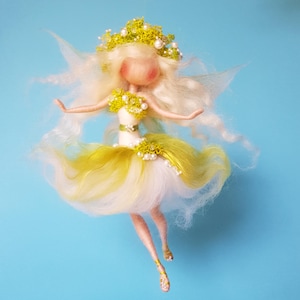 Fairy Elf Angel Princess Needle Felted Waldorf Inspired
