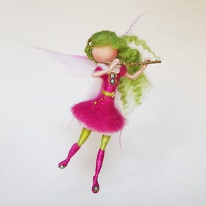 Fairy Elf Angel Needle Felted Waldorf Inspired