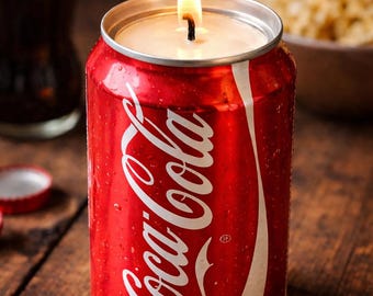 Upcycled Soda Can, Funny Gift Candle