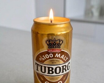 Beer Can Candle - Eco-Friendly Scented Soy Wax - Unique Mother’s Day Stocking Filler-50 cl