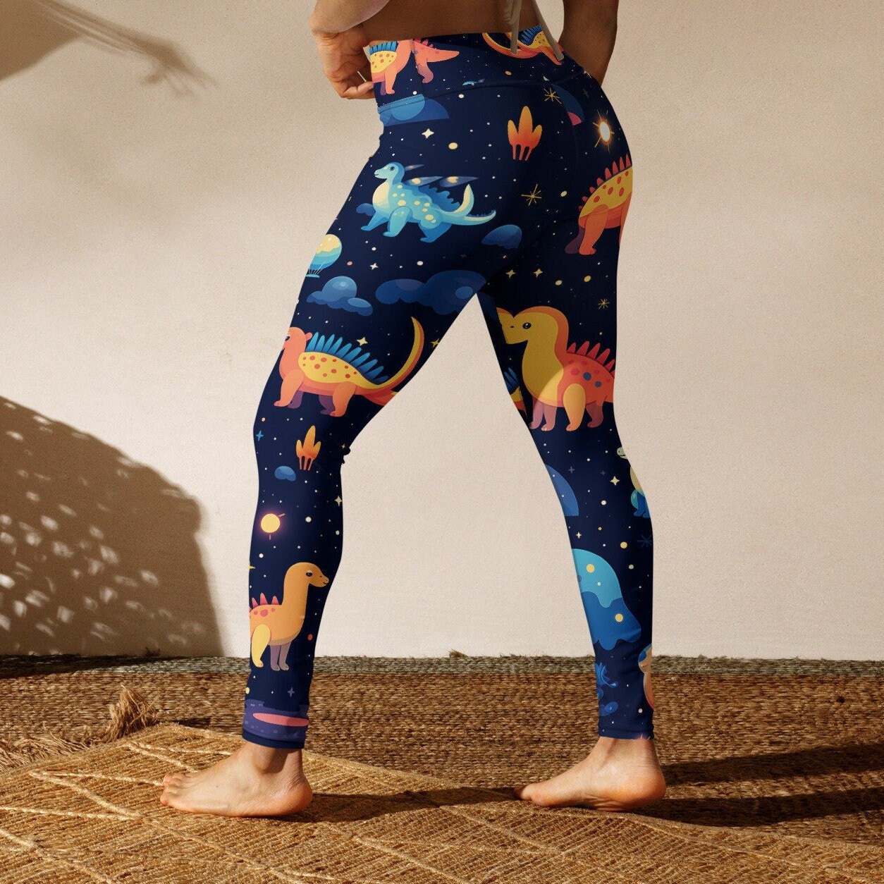 Dinosaur print leggings hot sale