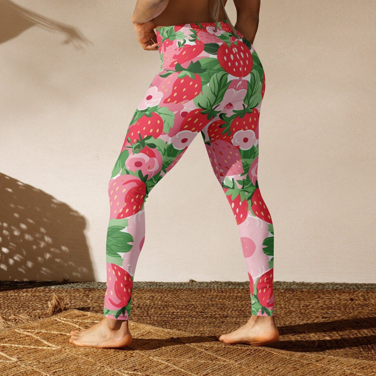 Fruit print leggings hotsell