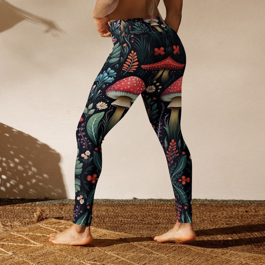 Bacteria Virus Pattern Print Women Leggings