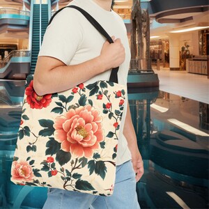 Floral 3 Tote Bag (AOP)