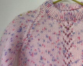 pink and purple handmade 3m knit for bespoke design