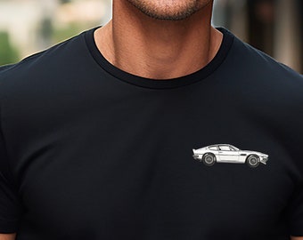 Aston Martin V8 Vantage 1977 tshirt, Aston Martin shirt, Aston Martin apparel, Aston Martin clothing, car tee, James bond gift, Bond merch