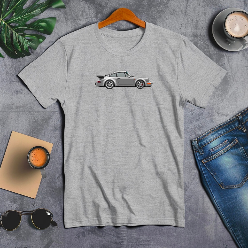 Porsche 911 964 Turbo 1993 Tshirt, Porsche 964 Shirt, Porsche 911 Shirt