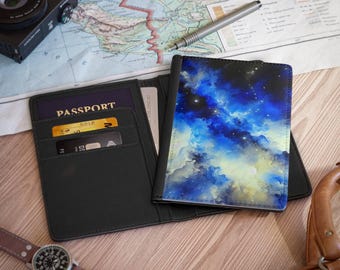 RFID Passport Reisebrieftasche Cosmic Wonder Design