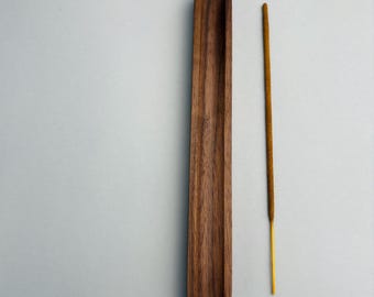 Räucherstäbchenhalter Nussbaum