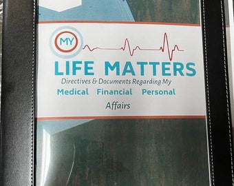 My Life Matters Planner