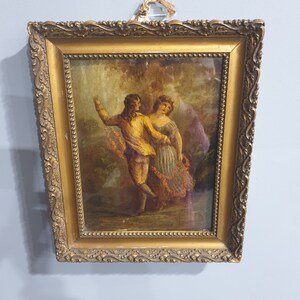 C19th Oil Painting on Board