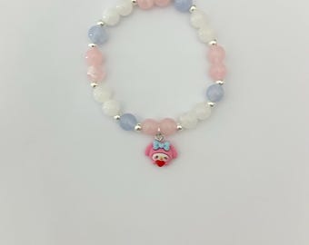 My Melody Bracelet – Cute Kawaii Sanrio-Inspired Handmade Jewellery, Perfect Gift for Teen & Young Adult Fans