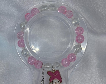 My Melody Bracelet – Cute Kawaii Sanrio-Inspired Jewellery, Perfect Gift for Fans