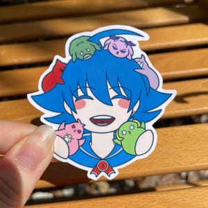 Cute Fluffy Demon Summons Stickers