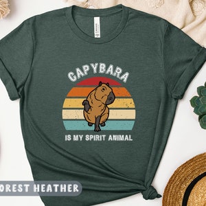 Capybara T-Shirt, Retro Capybara Tee,Capybara Clothing,Vintage Capybara Tee, Capybara Shirt,Capybara Gift,Pet Lover Gift,Cute capybara shirt