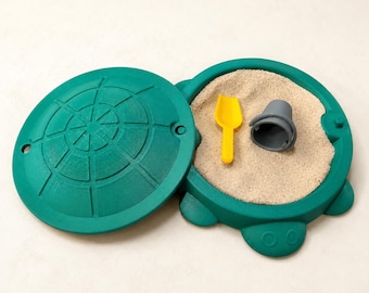 Mini Turtle Sandbox with Kinetic Sand, Desk Zen Garden Fidget Toy