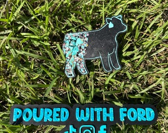 Show Cow Car Air Freshener | Rustic Aroma Bead Freshie
