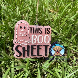 Ghost Car Freshie | Halloween Aroma Bead Scent