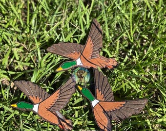 Mallard Duck Car Freshie: Hunting Enthusiast Aroma Bead Air Freshener