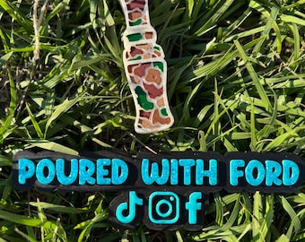 Camo Duck Call Car Freshie: Hunting Air Freshener