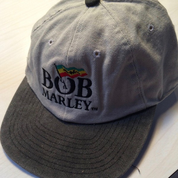 Bob Marley - Natural / Gray Slouch Cap