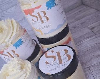 Manteca corporal batida de karité y mango: cuidado de la piel orgánico y vegano