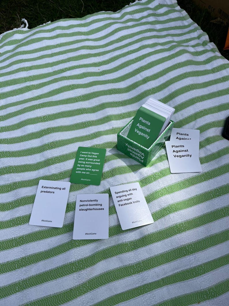 Plantas contra el veganismo: ¡El juego de mesa para adultos veganos! imagen 7