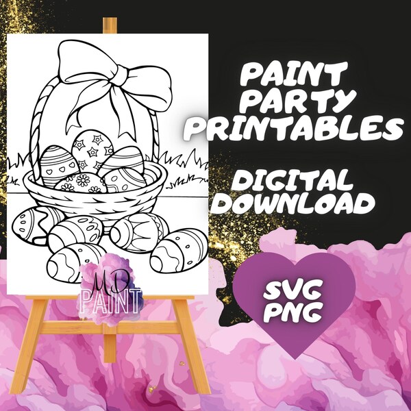Sip and Paint Svg - Etsy
