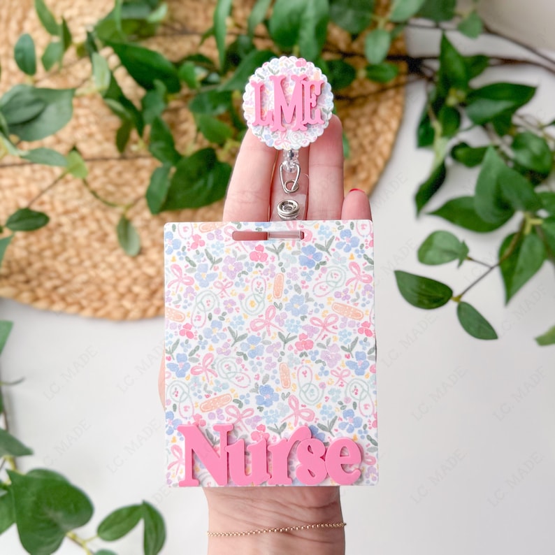 Nurse Graduation Gift Badge Reel, Nurses Week Gift, Personalized Healthcare Gifts, Cute RN Badge Reel, New Nurse Gift, Personalized Reel image 18