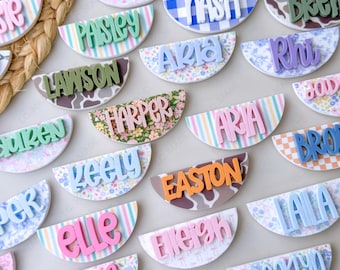 NEW Owala Name Plate, Personalized Owala FREESIP Name Plate, Custom Owala Topper, Name Tag For Owala Freesip Kids, Custom Owala Accessories