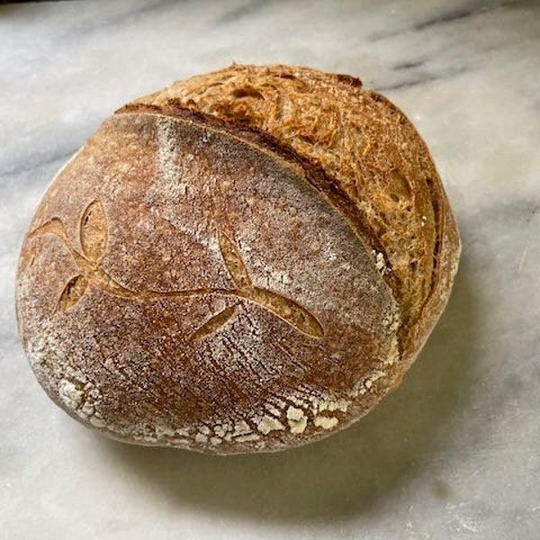 Whole Grain Sourdough Loaf