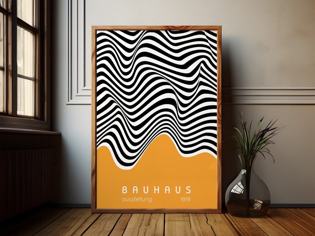 bauhaus-beach-waves-poster-printable-mid-century-modern-print-bauhaus