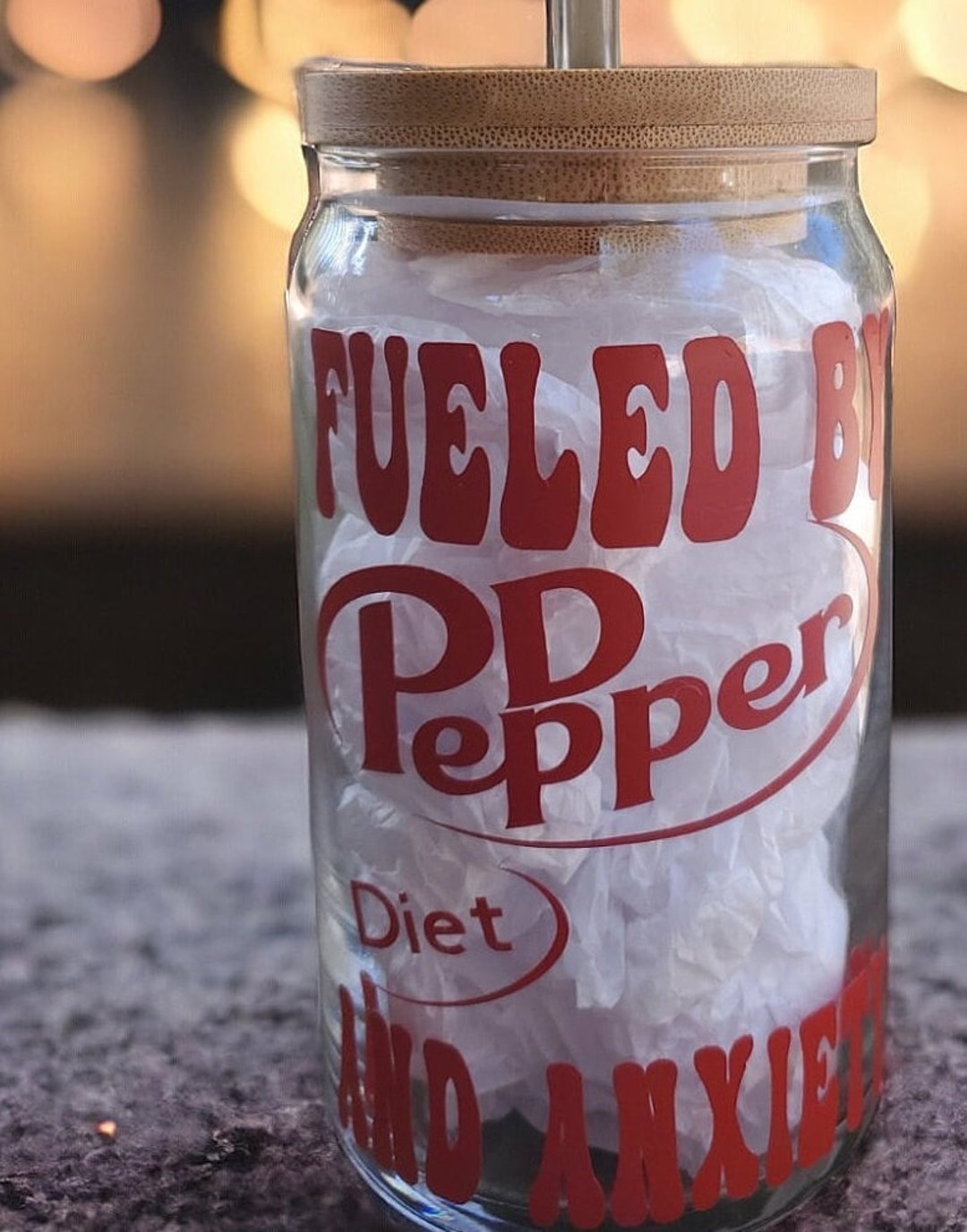 Diet Dr Pepper Fueled by Diet Dr Pepper Glass, Diet Dr Pepper Glass ...