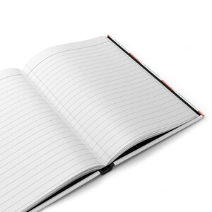 book opened to see lined pages