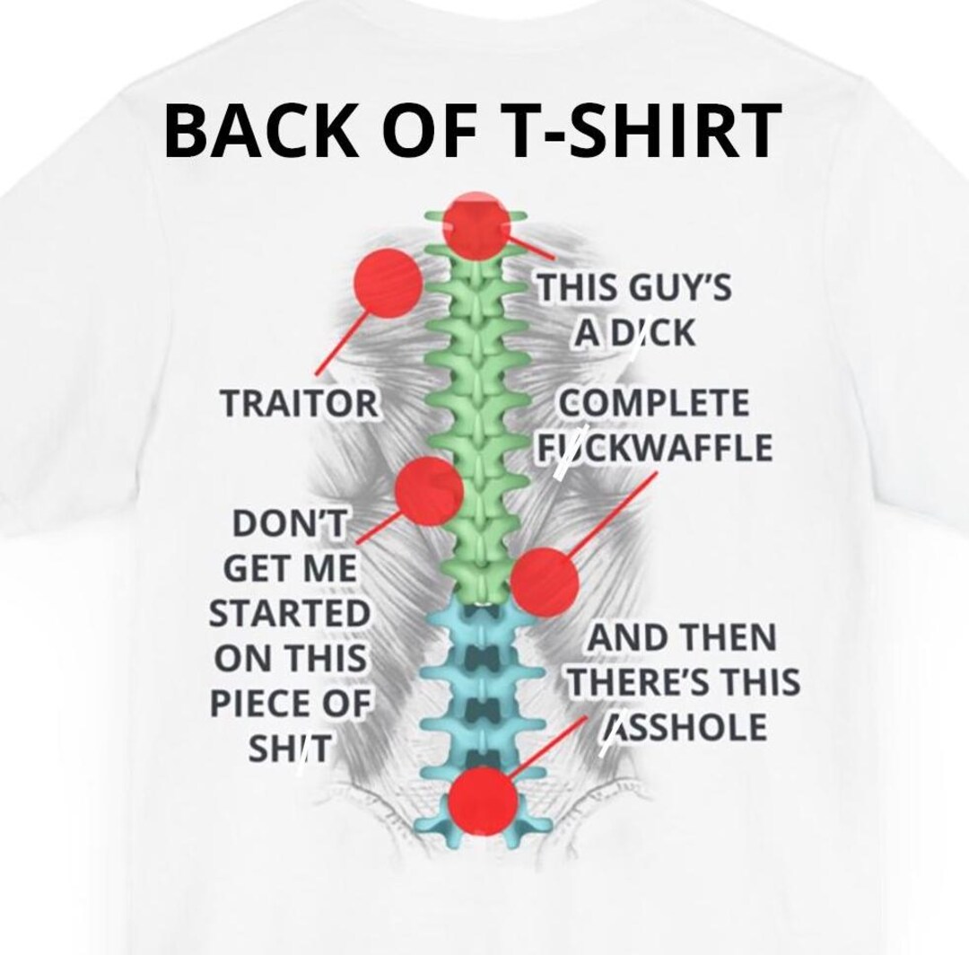 It's Right Behind Me Isn't It Funny Back Pain T-shirts Back of Shirt ...