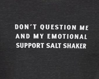 Funny PoTS Syndrome T-Shirt Emotional Support Salt Shaker Postural Tachycardia Syndrome Funny PoTS Tees