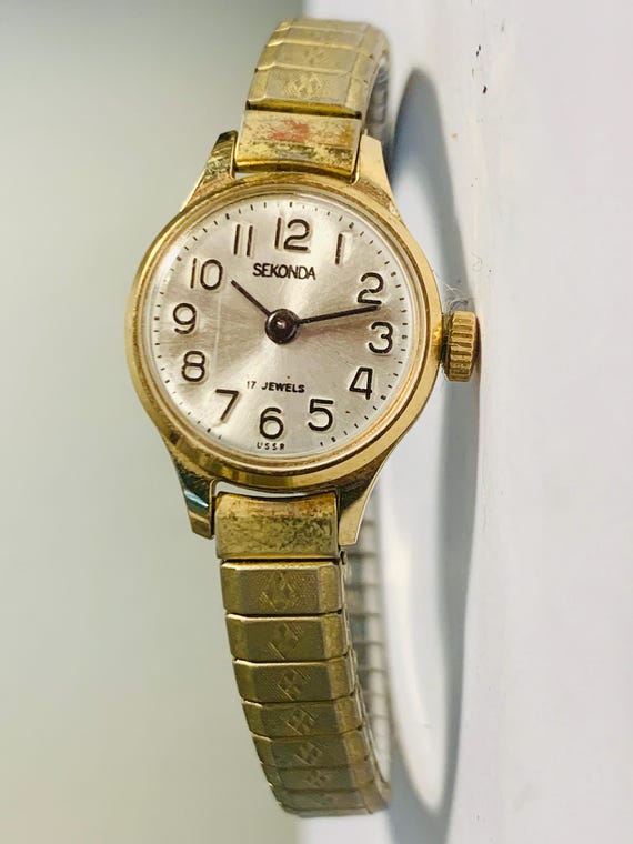Vintage Sekonda Ladies Watch Working Mechanical Good Condition 17 Jewels Etsy