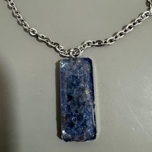 Sapphire Pendant Necklace
