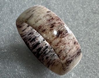 Deer Antler Ring - 100% Naturally Shed Deer Antler