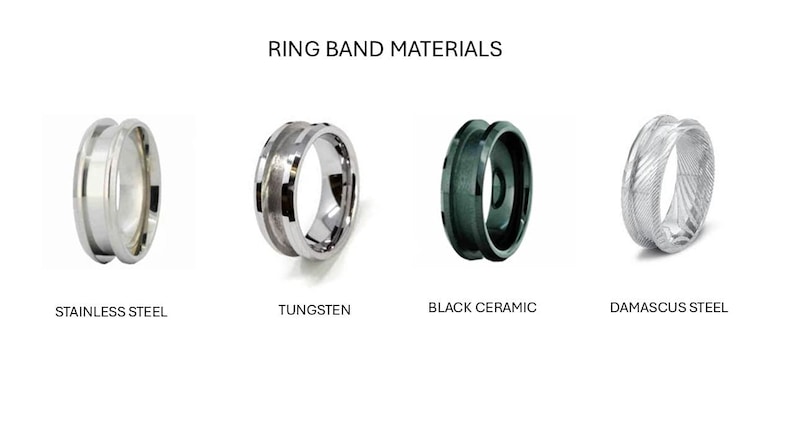 Custom Inlay Ring - Design Your Own - Etsy