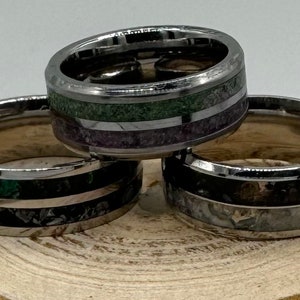 Custom Double Channel Inlay Ring - Design Your Own